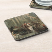 足根(油のCleopatraの陸揚げ コースター (左側)