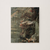 足根(油のCleopatraの陸揚げ ジグソーパズル (縦)