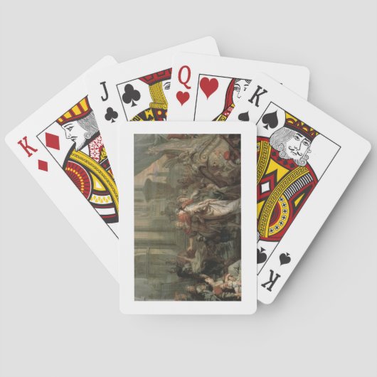 足根(油のCleopatraの陸揚げ トランプ (裏面)