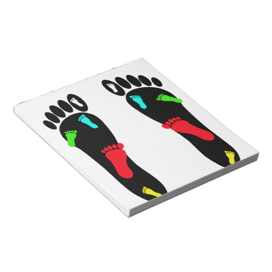 足機器 ノートパッド (アングル)