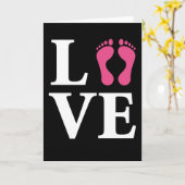 足気にペディキュアチロポディストネイルサロンギフト カード (黄色い花)