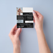 足気にポートレート、ポダイアトリクニック、ポダイアトリスト チラシ (手)