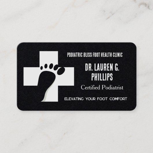 足気に整形外科 名刺 (正面)