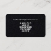 足気に整形外科 名刺 (裏面)