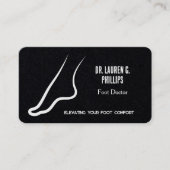 足気に料 名刺 (正面)