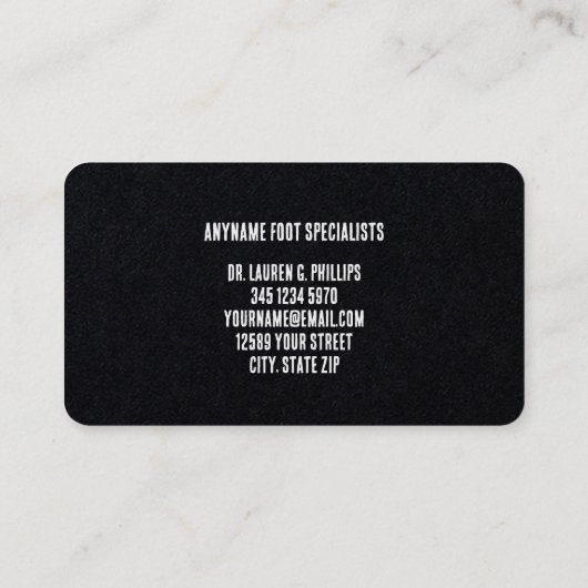 足気に料 名刺 (裏面)