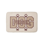 足湯マット付き犬 バスマット (正面)