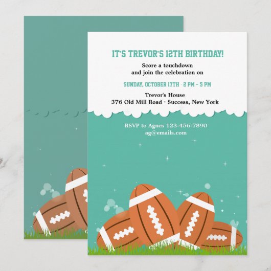 足玉招待状 招待状 (正面/裏面)