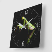 足祈炎 スクエア壁時計 (傾斜)