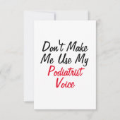 足科医生的声音我可不是随便说的 カード (正面)