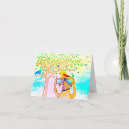 足誕生日を持って下さい! カード