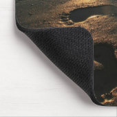 足跡のマウスパッド マウスパッド (コーナー)