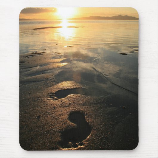 足跡のマウスパッド マウスパッド (正面)