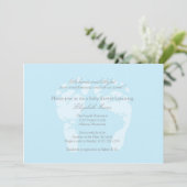 足跡の招待状またはアナウンス 招待状 (スタンド正面)