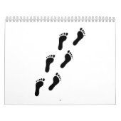 足跡の足 カレンダー (カバー)