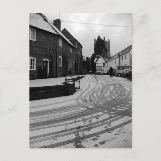 足跡はがき ポストカード (正面)