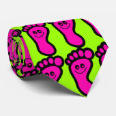 足跡アイコン ネクタイ (ロール)