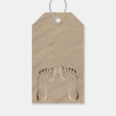 足跡インサンド誕生日 ギフトタグ (裏面)