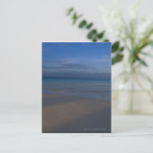 足跡オンビーチ ポストカード (スタンド正面)