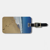 足跡オンビーチ、マビビ、トンガランド ラゲッジタグ (正面横)