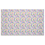 足跡カラフル ファブリック (ファットクウォーター)