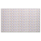 足跡カラフル ファブリック (ヤード)