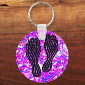足跡 キーホルダー (正面)