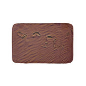 足跡 バスマット (正面)