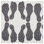 足跡 ファブリック (見本)