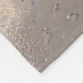 足跡 フリースブランケット (角)