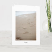 足跡 – フースプルン カード (裏面)