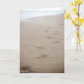 足跡 – フースプルン カード (黄色い花)