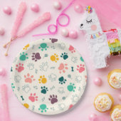 足跡 ペーパープレート (パーティー)