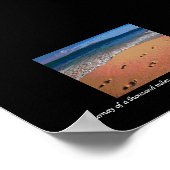 足跡 ポスター (角)