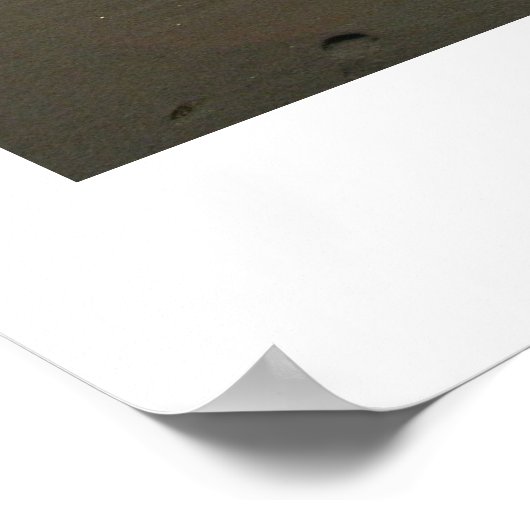 足跡 ポスター (角)