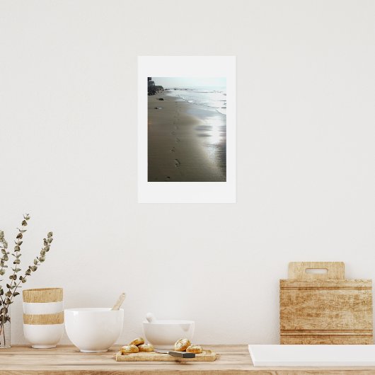 足跡 ポスター (キッチン)