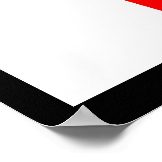 足跡 ポスター (角)