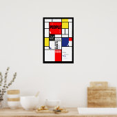 足跡 ポスター (キッチン)