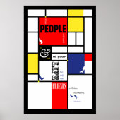 足跡 ポスター (正面)