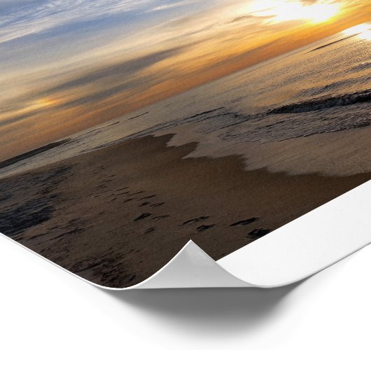 足跡 ポスター (角)