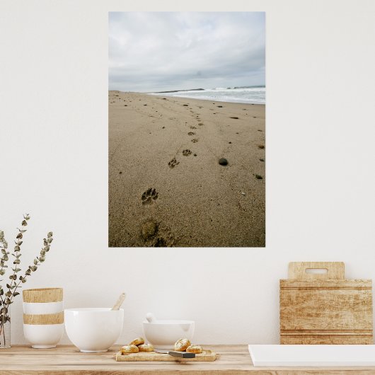 足跡 ポスター (キッチン)