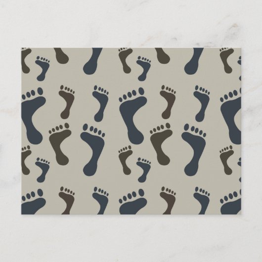 足跡 ポストカード (正面)