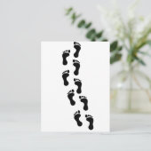 足跡 ポストカード (スタンド正面)