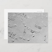 足跡 ポストカード (正面/裏面)