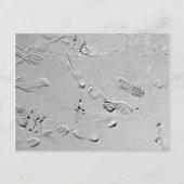 足跡 ポストカード (正面)