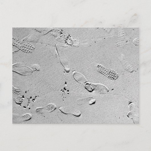 足跡 ポストカード (正面)