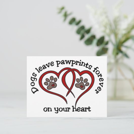 足跡 ポストカード (スタンド正面)