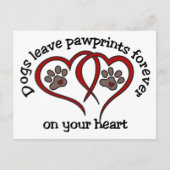 足跡 ポストカード (正面)