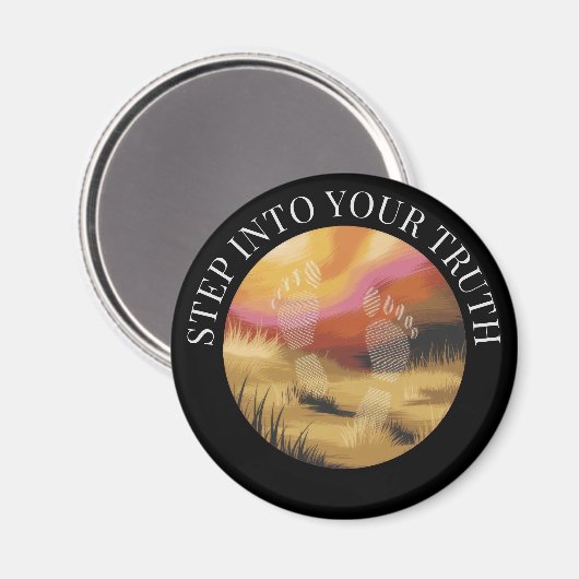 足跡 マグネット (正面/裏面)