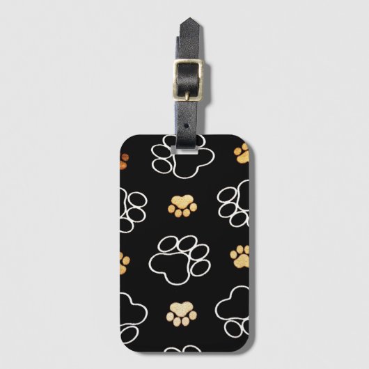 足跡   ラゲッジタグ (正面縦)